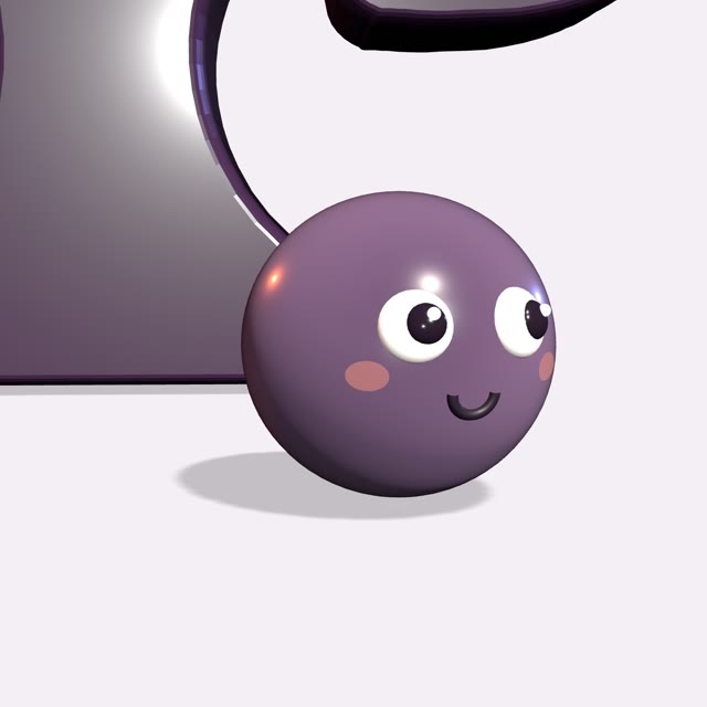 Two, the playful plum dot of the Kunbaa family